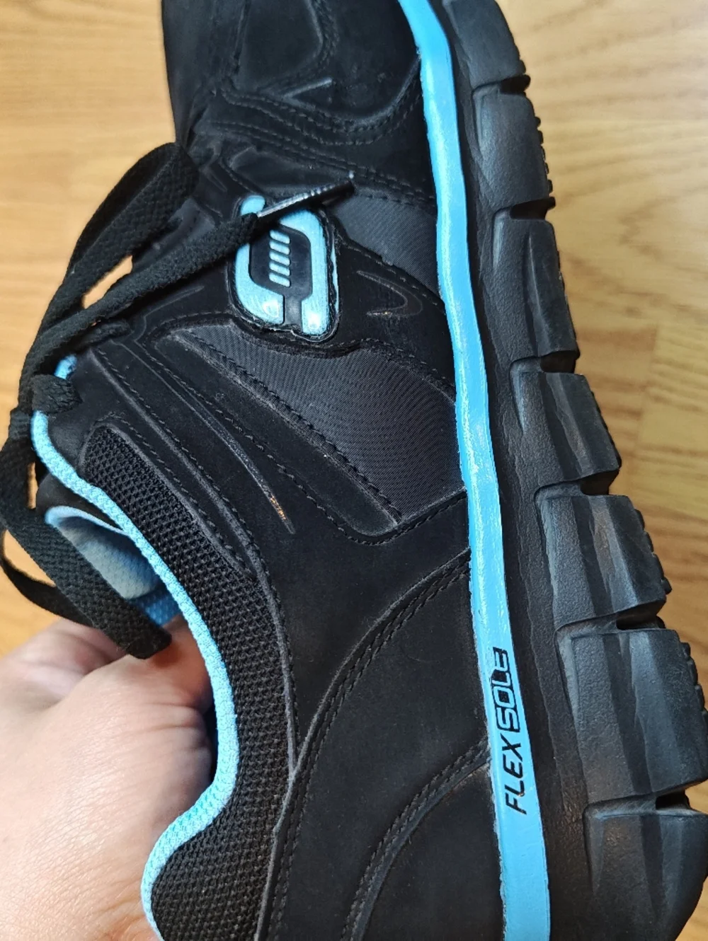 Skechers Work Relaxed Fit Workshire Alloy Toe Slip Resistant Shoes 8.5 Black